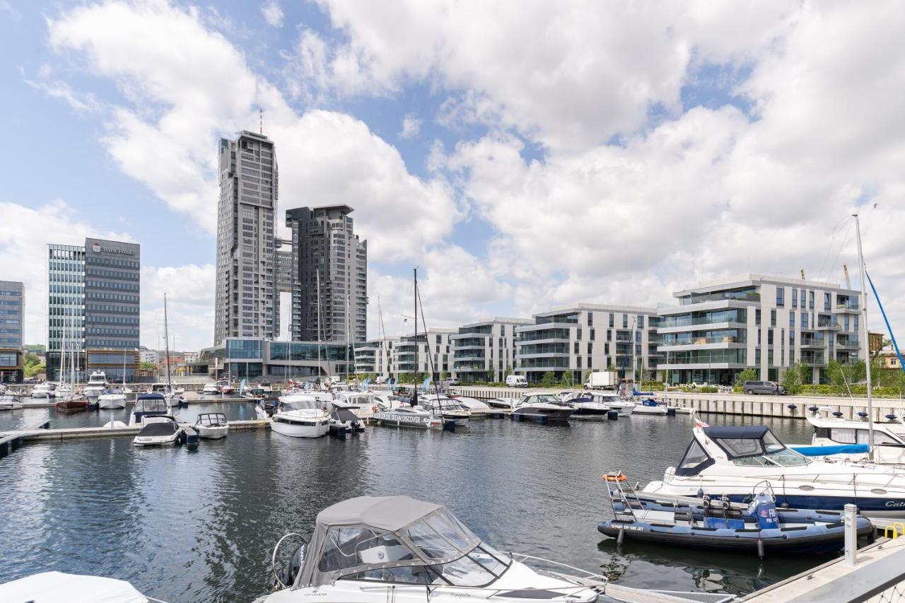 Yacht Park With Sea View By Lion Apartments Gdyně Exteriér fotografie