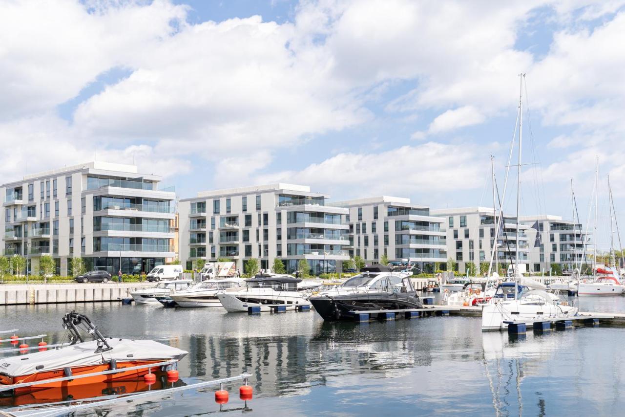 Yacht Park With Sea View By Lion Apartments Gdyně Exteriér fotografie